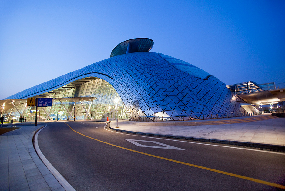 2-е место: аэропорт Инчхон (Сеул)