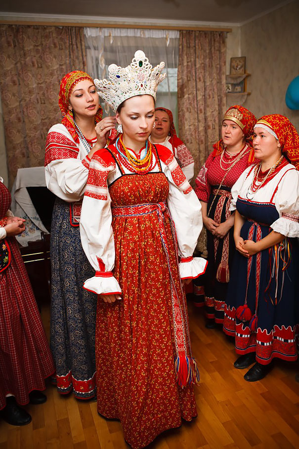 Традиционная русская невеста