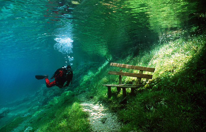 Волшебное место в Австрии – Grüner See