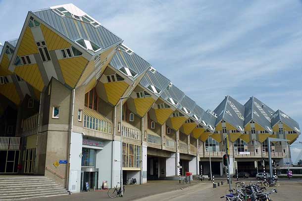 Кубические дома (Роттердам, Нидерланды)
