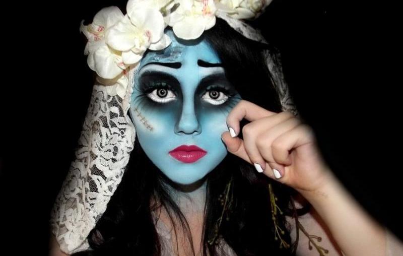 Современный макияж на Хэллоуин
