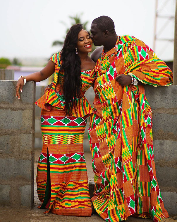 Ганские национальные свадебные наряды