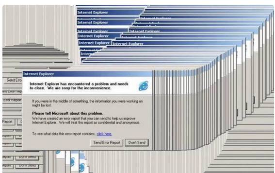 А помните такой Internet Explorer, после которого компьютер зависал конкретно?