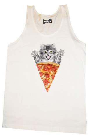 Для тех кто любит и пиццу и котов