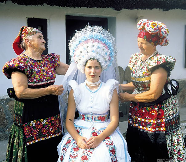 Платье для невесты из Венгрии