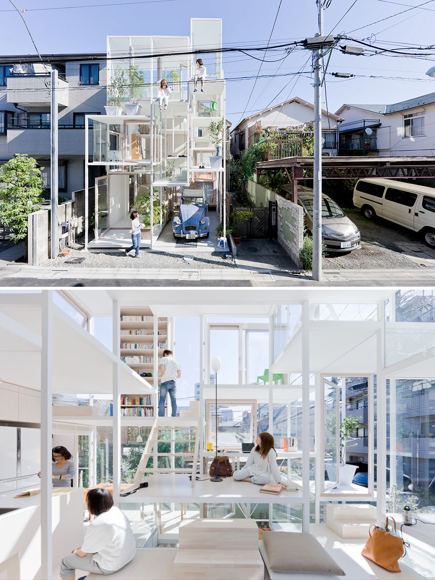 Прозрачный дом в Японии