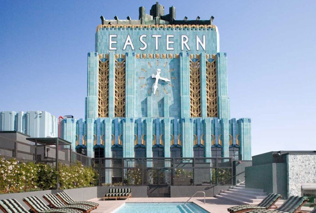 Пентхаус в Лос-Анджелесе находится на верхнем этаже здания Eastern Columbia Building 