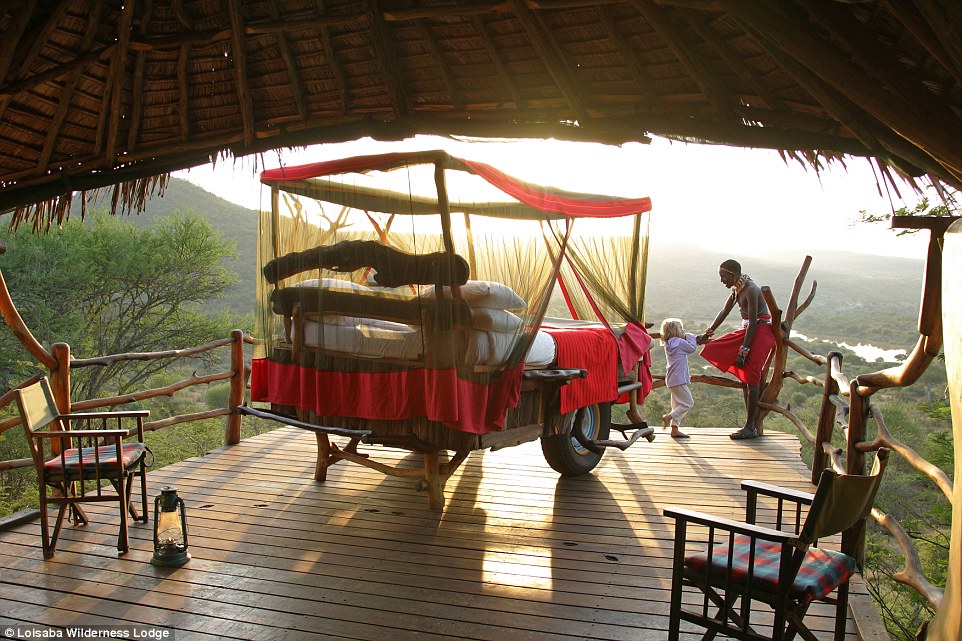 Кения, гостиница "Loisaba Wilderness Lodge"