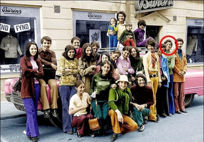 Усама Бен Ладен на каникулах с семьей, Швеция, 1970.
