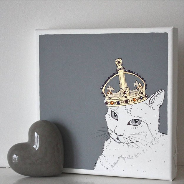 Сделайте царя из Вашего кота!