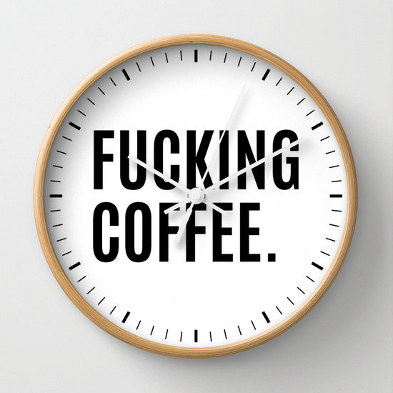 Часы для тех, кто всегда найдет время для кофе