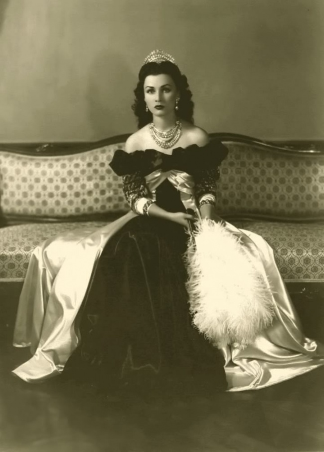 Фавзия Фуад, королева Ирана и Египта, 1939.