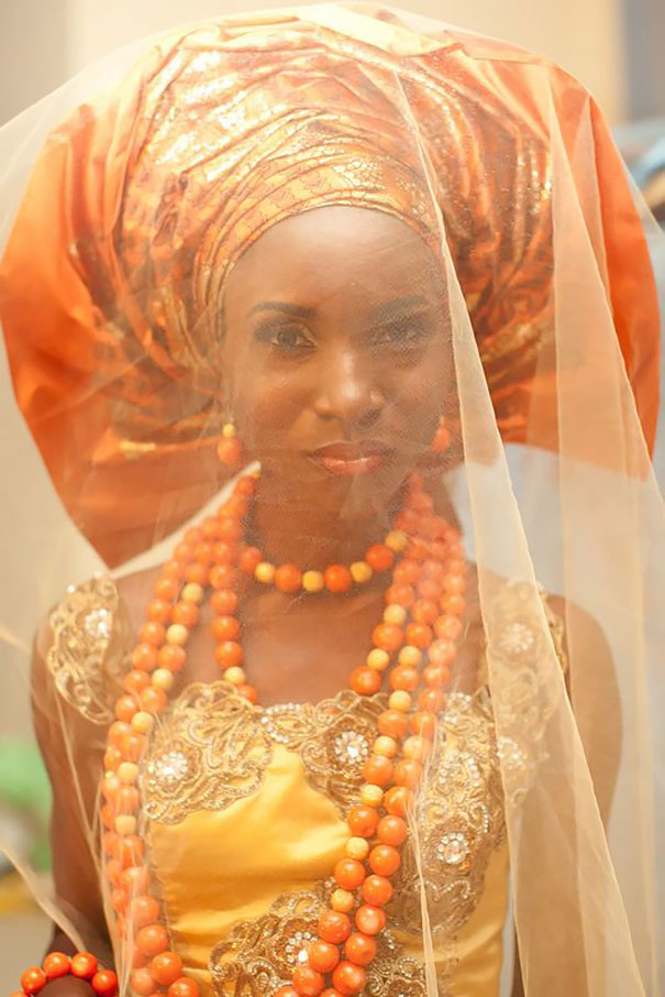 Красивая невеста из Нигерии