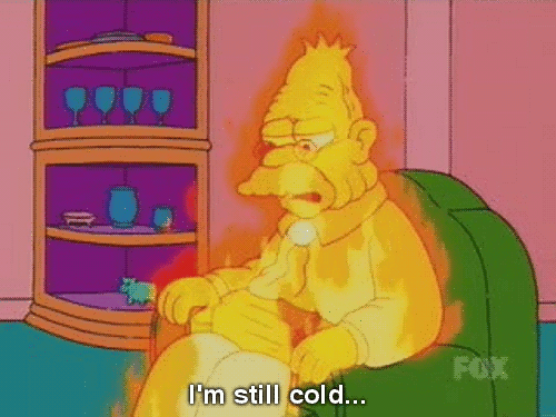 "Мне до сих пор холодно"